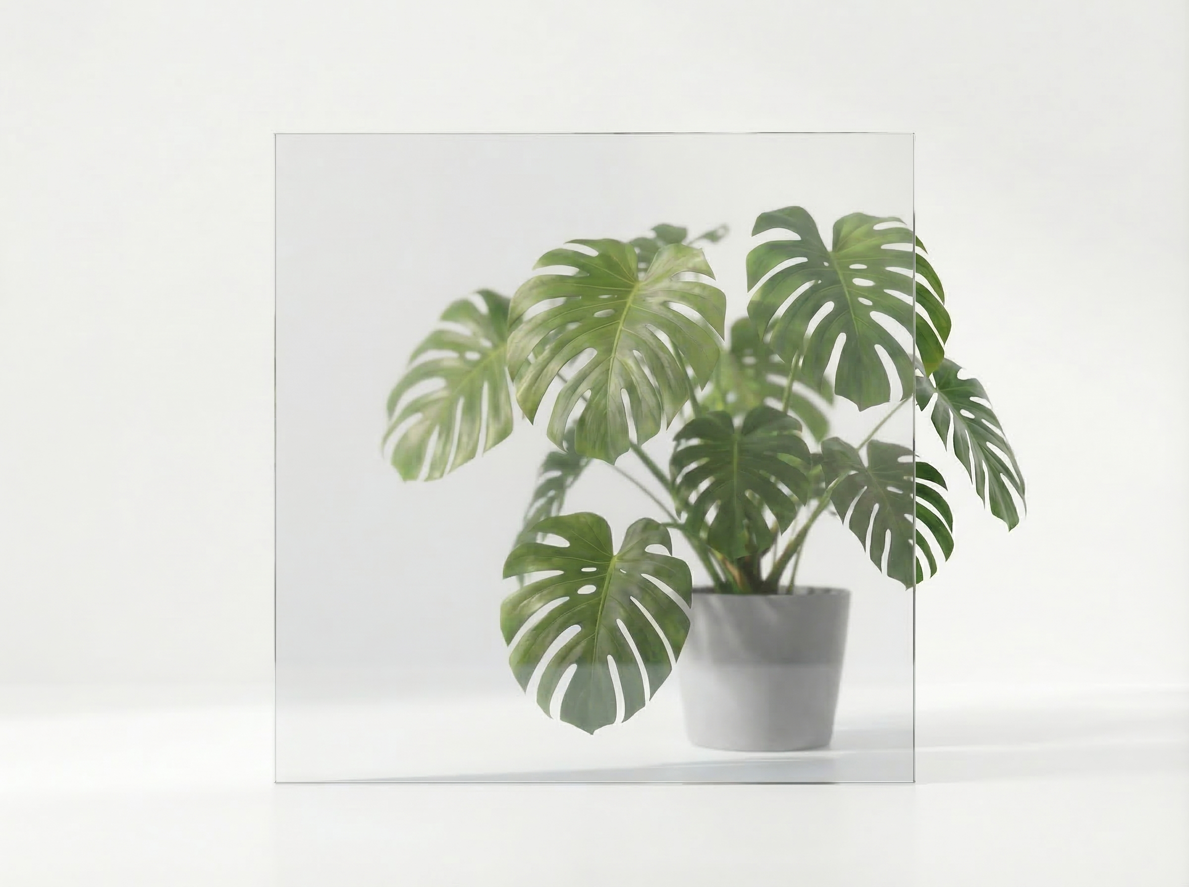 Gelaagd helder of mat glas